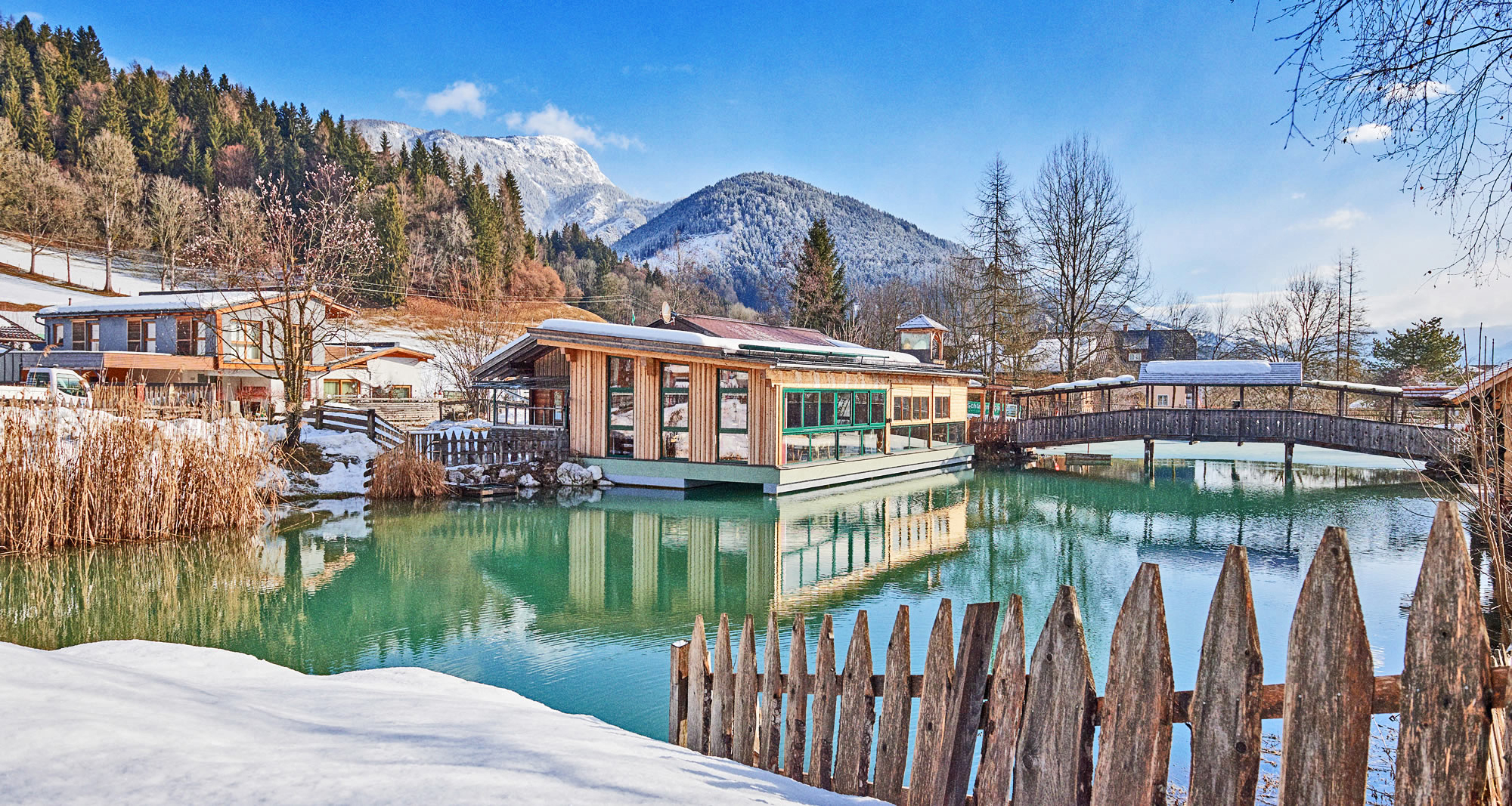 Restaurant Speckhütte im Winter